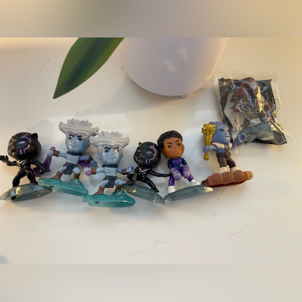 McDonald’s black Panther toys